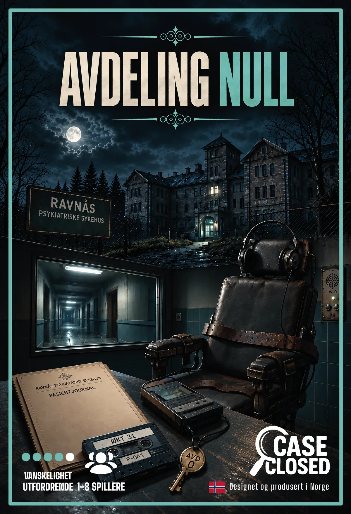 Saksmappen til Avdeling Null.